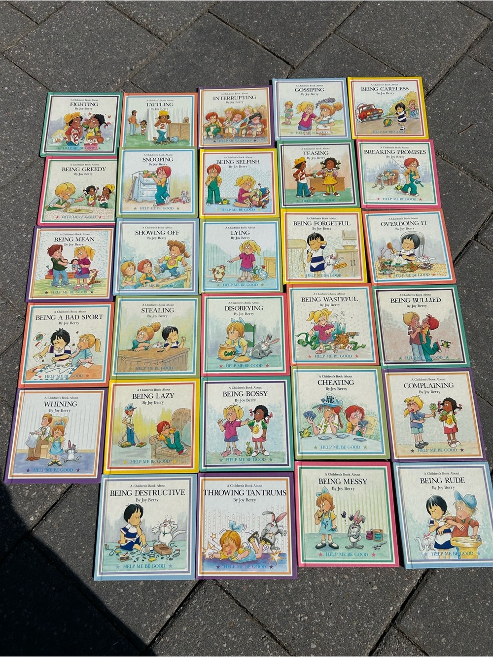 📚 Joy Berry “Help Me Be Good” Book Lot Social Skills & Character Education Books